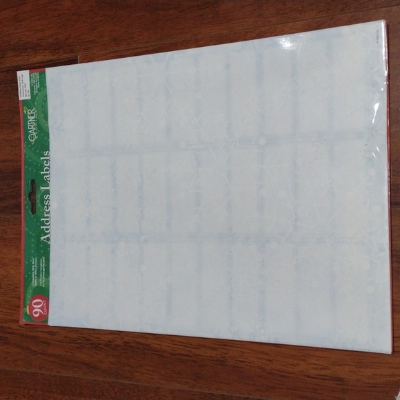 5/$20 150 Snowflakes Address Labels - Picture 3 of 5